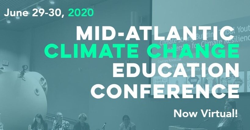 Poster for the Mid-Atlantic Climate Change Education Conference