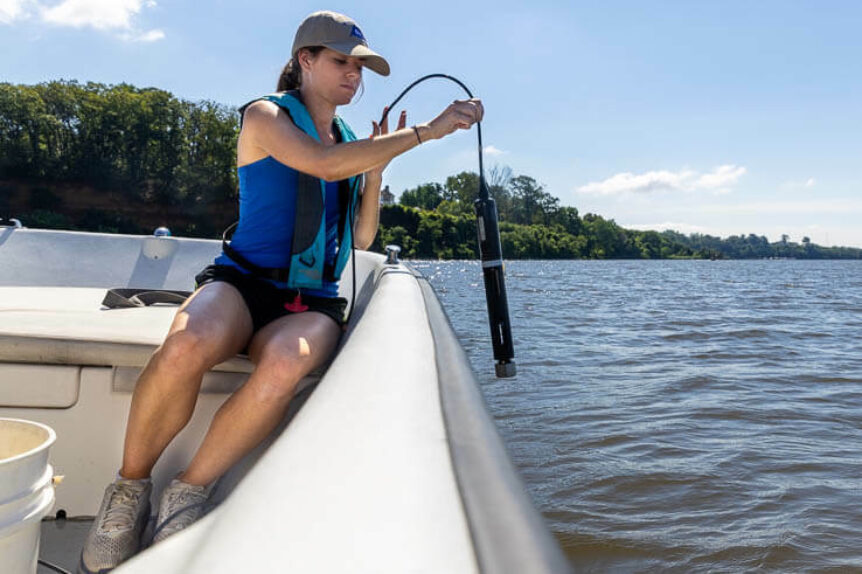 Is it safe to swim in Chesapeake Bay waters?